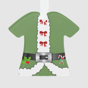 Ornamento Festivo Retro natal santa claus Elf