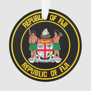 Ornamento Fiji Round Emblem