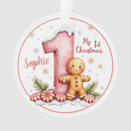 Ornamento First Christmas Ornament 