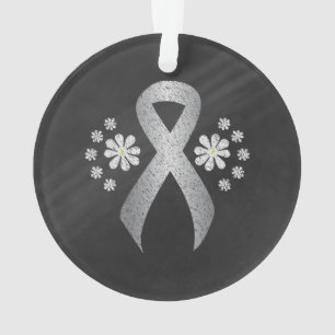 Ornamento Fita de Sensibilização dos Prateados de Chalkboard