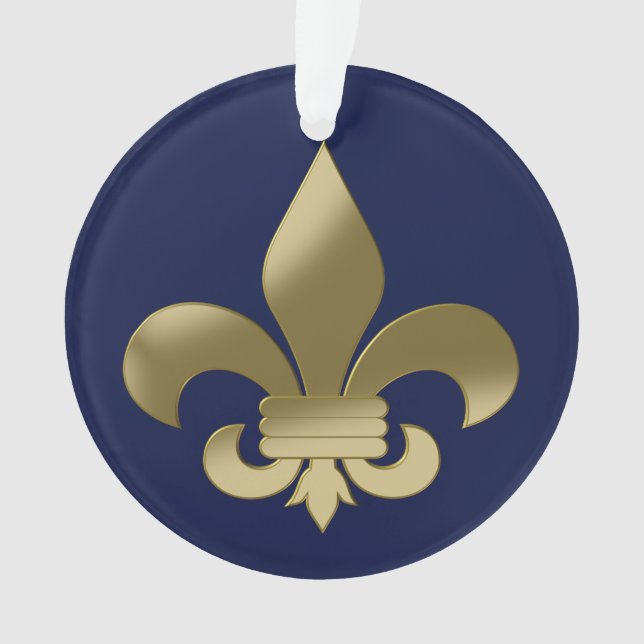 Ornamento Fleur de Lis (Frente)