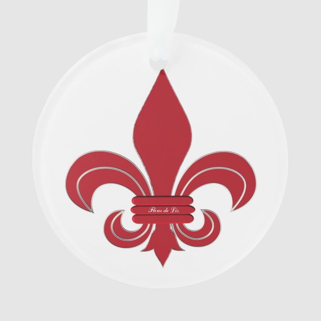 Ornamento Fleur de Lis (Frente)