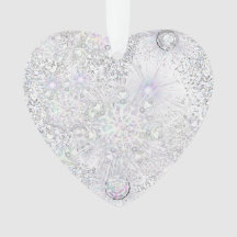 floco de neve branco