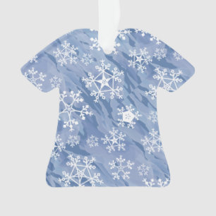 Ornamento Flocos de neve brancos