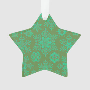 Ornamento Flocos de neve de Natal