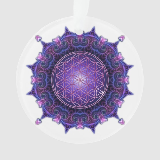 Ornamento Flor da Vida / Blume des Lebens - Mandala I (Frente)