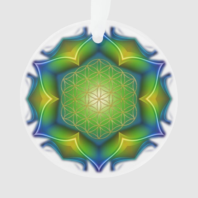 Ornamento Flor da Vida / Blume des Lebens - Mandala V (Frente)