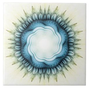 Ornamento floral brilhante