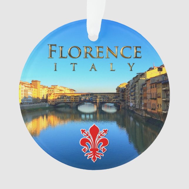 Ornamento Florença - Ponte Vecchio (Frente)
