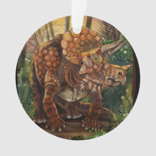 Ornamento Floresta Triceratops