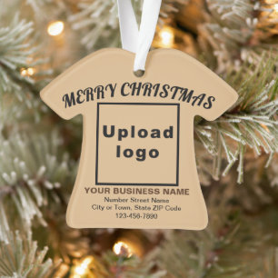 Ornamento Forma Acrílica de Camisas Castanhosas Claras de Na