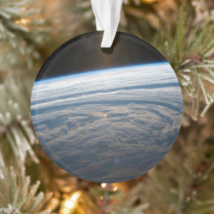 Ornamento Formações Nuvens No Oceano Índico Sul.