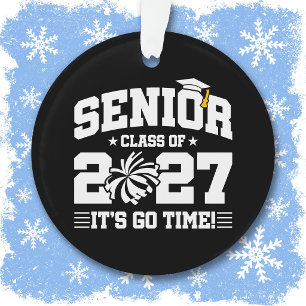 Ornamento Formatura Cheer Go Time Turma de 2027