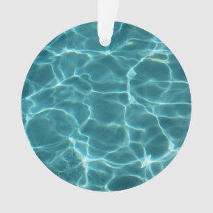 Ornamento Foto da Piscina Verde Aqua
