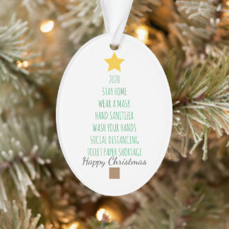 Ornamento Foto de Natal 2020 bloqueada