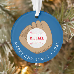 Ornamento Foto do Beball Fan Kids