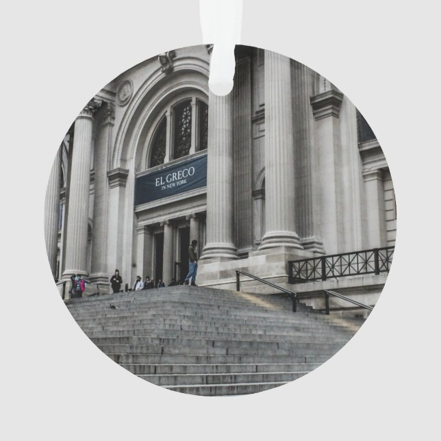 Ornamento Foto metropolitana do museu de arte (ENCONTRADO) (Verso)