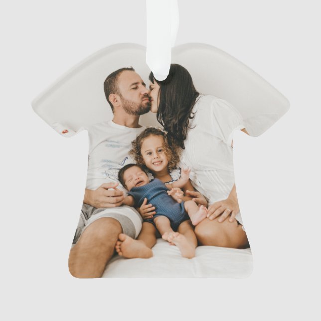 Ornamento Foto personalizada (Frente)