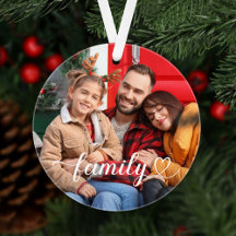 Foto Personalizada do Script Branco do Amor Famili