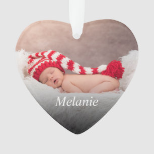 Ornamento Fotografia Personalizada Crie a sua