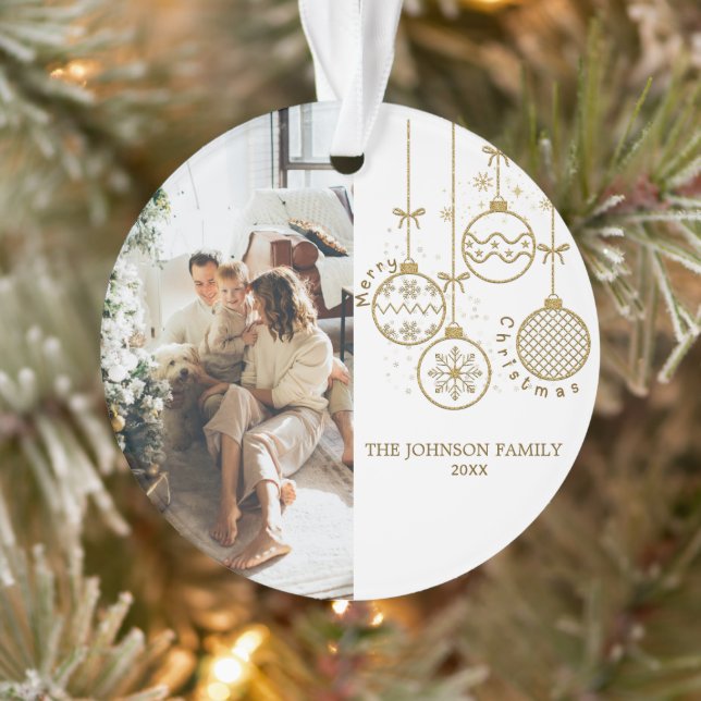 Ornamento Fotográfico de Botas de Decoração de Nat (Árvore)