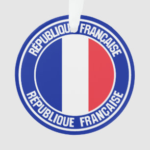 Ornamento França Round Emblem