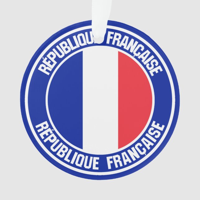 Ornamento França Round Emblem (Frente)