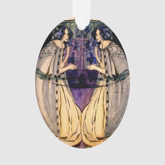 Ornamento Frances MacDonald - Primavera (Frente)