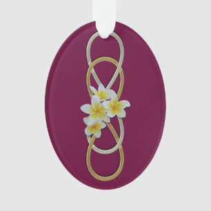 Ornamento Frangipani BiColor Infinito Duplo