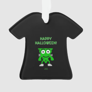 Ornamento FrankenQueijo Saudações de Halloween T Ornament