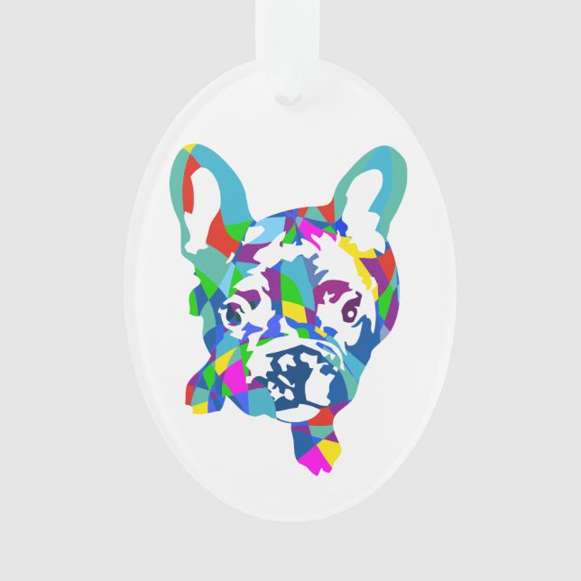 Ornamento Französische Bulldogge (Frente)