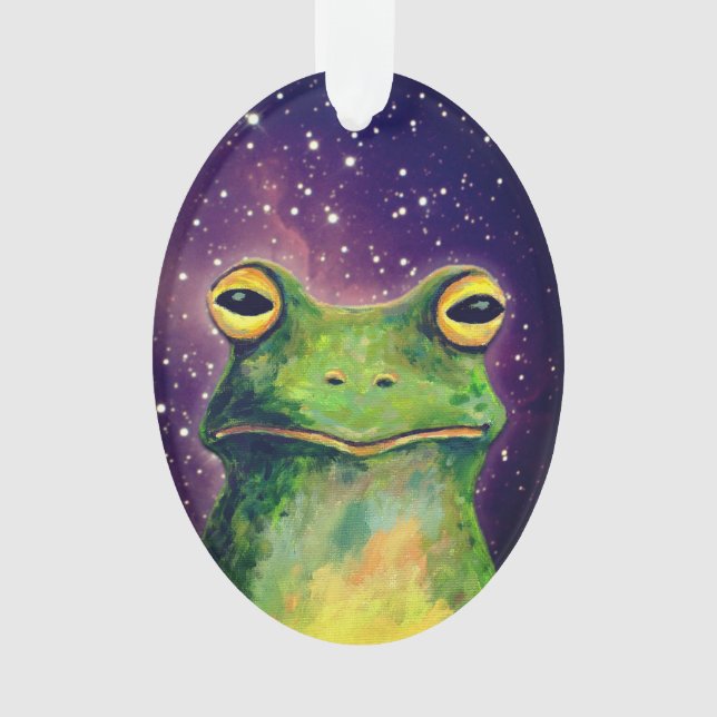 Ornamento Frog Lover Ornament (Frente)