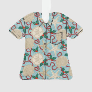 Ornamento Frota do Mar Tropical de Natal - Aqua