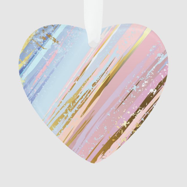 Ornamento Fundo Rosa Texturizado (Frente)