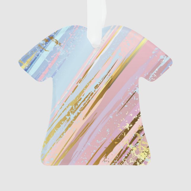 Ornamento Fundo Rosa Texturizado (Frente)