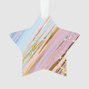 Ornamento Fundo Rosa Texturizado