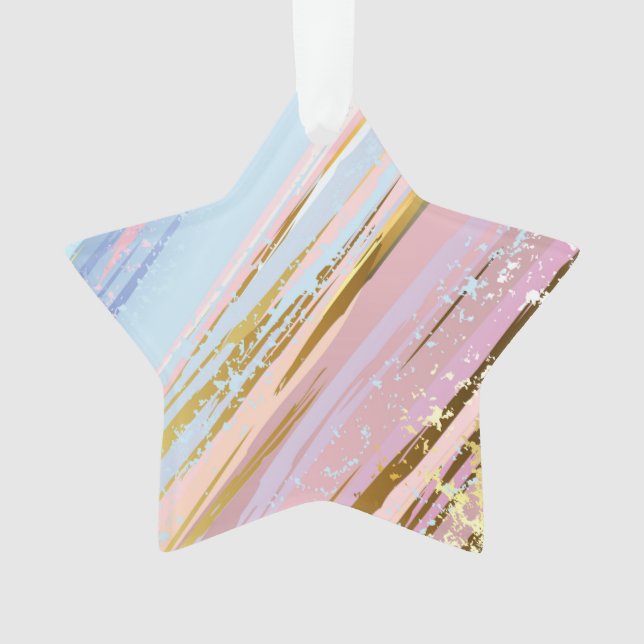 Ornamento Fundo Rosa Texturizado (Frente)