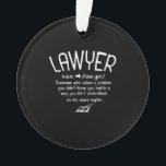 Ornamento Funny Lawyer Definition<br><div class="desc">Funny Lawyer Definition</div>