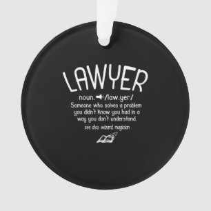Ornamento Funny Lawyer Definition