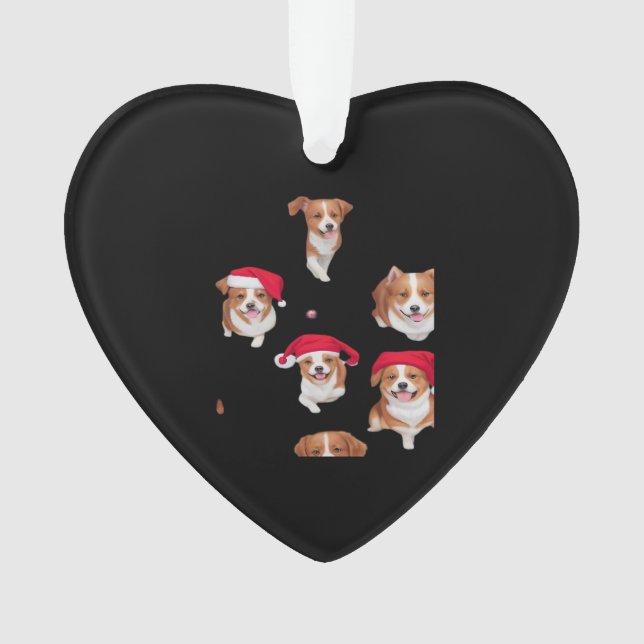 Ornamento funny patterns christmas yule yuletide Classic T-S (Frente)