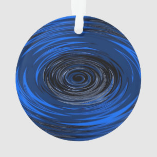 Ornamento Furacão azul