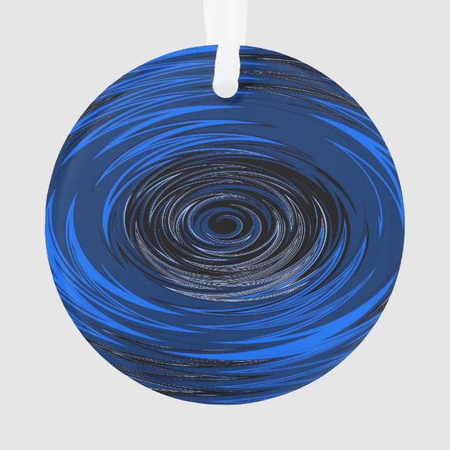 Ornamento Furacão azul (Verso)