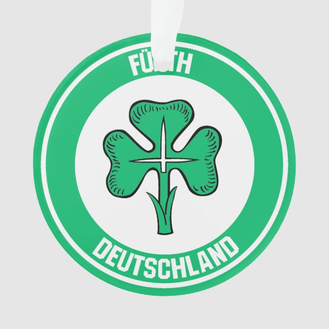 Ornamento Fürth Round Emblem (Frente)