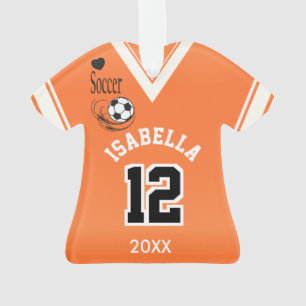 Ornamento Futebol Laranja