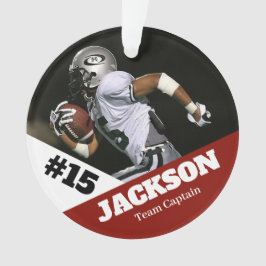 Ornamento Futebol personalizado de manutenção de esportes de