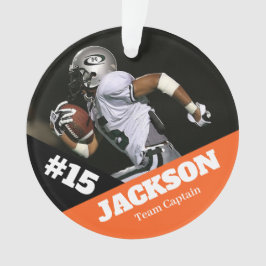 Ornamento Futebol personalizado de manutenção de esportes de