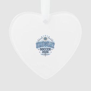 Ornamento Futebol Uruguaio 2026 Futebol Negrito Tipografia P