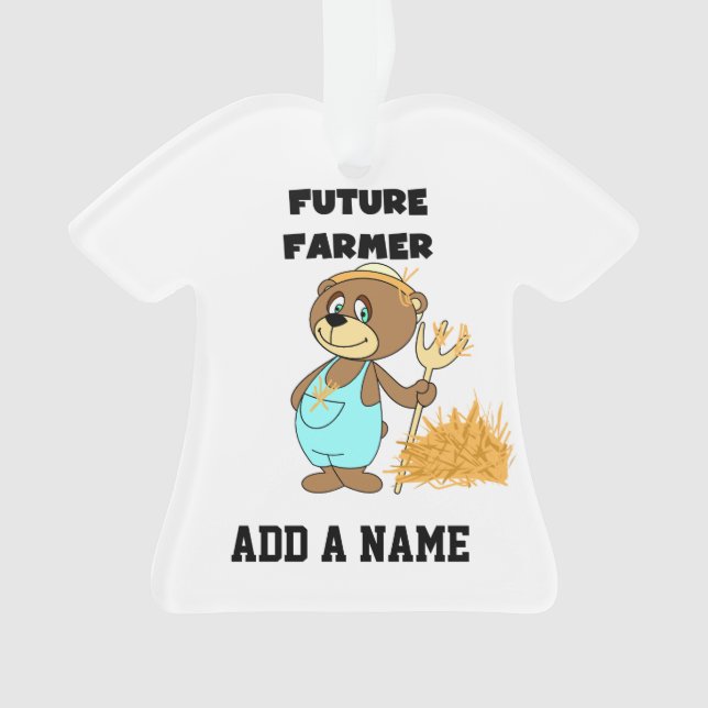 Ornamento Futuro Agricultor (Frente)