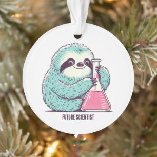 Ornamento Futuro Cientista Sloth