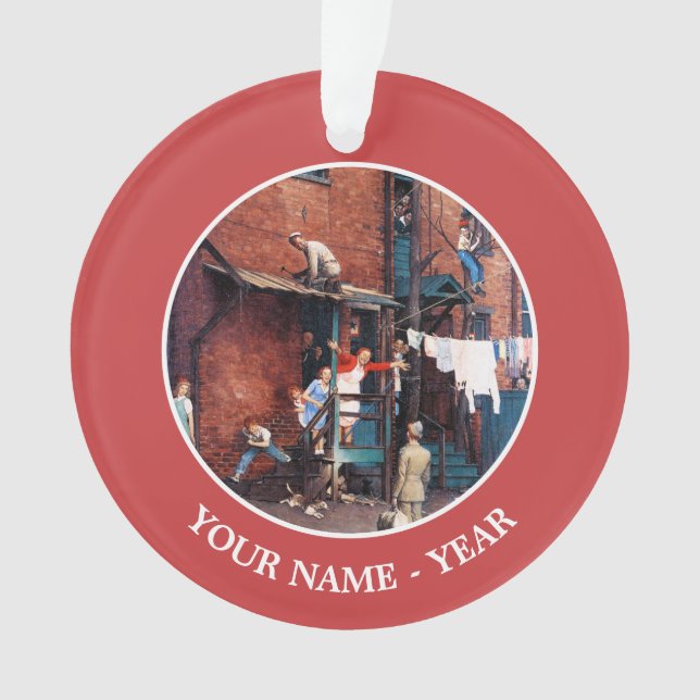 Ornamento G.I. de regresso a casa. (Frente)